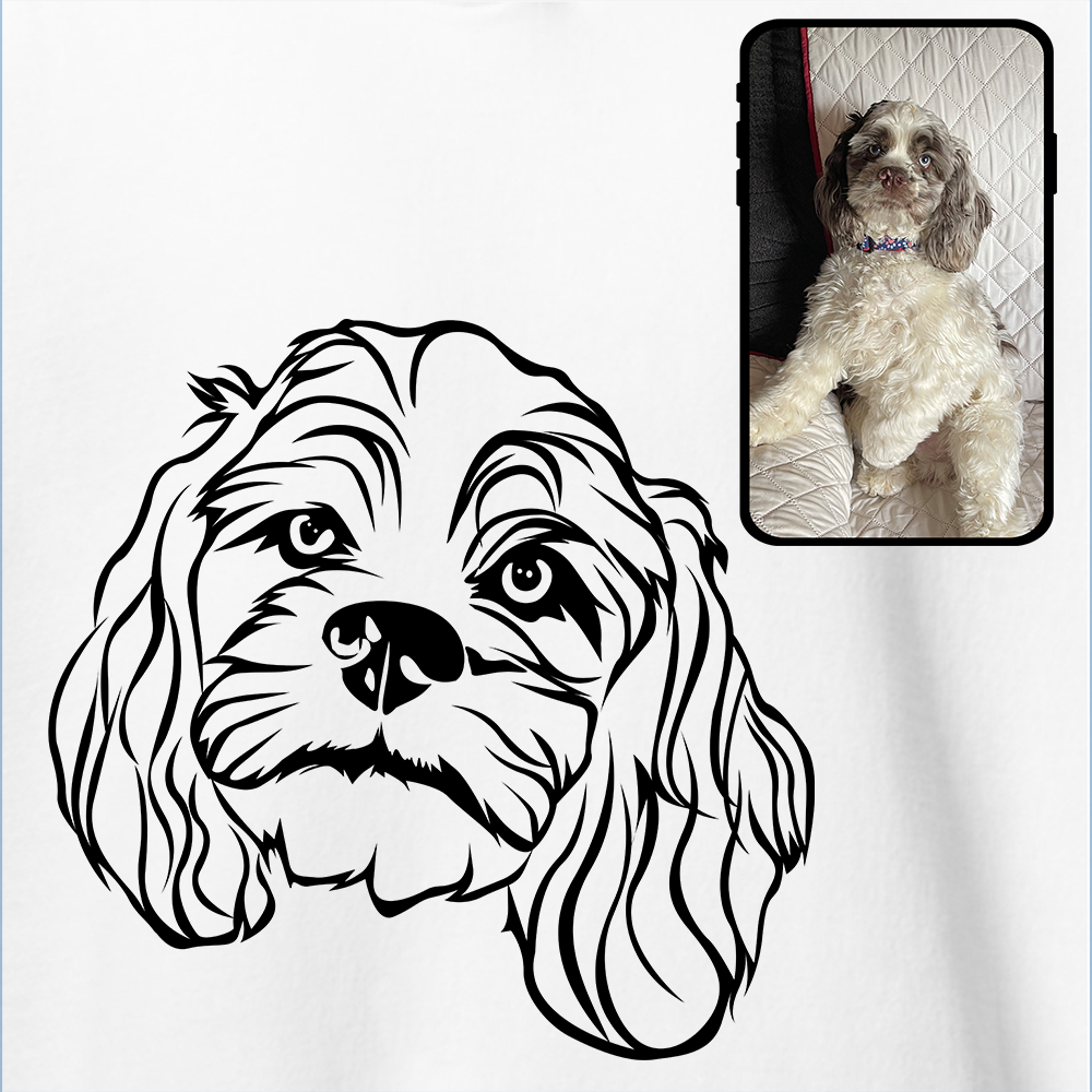 Tanque muscular | Camiseta sin mangas unisex personalizada con diseño de perro