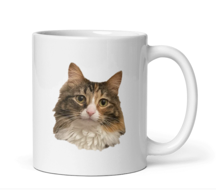 Taza de café | Retrato de perro personalizado
