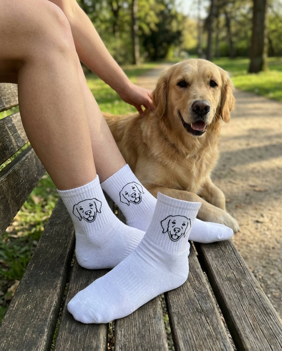 UGC_RUN:quarter-length-socks-custom-pet-line-art|FILE:quarter-length-socks-custom-pet-line-art_05_product_native.png