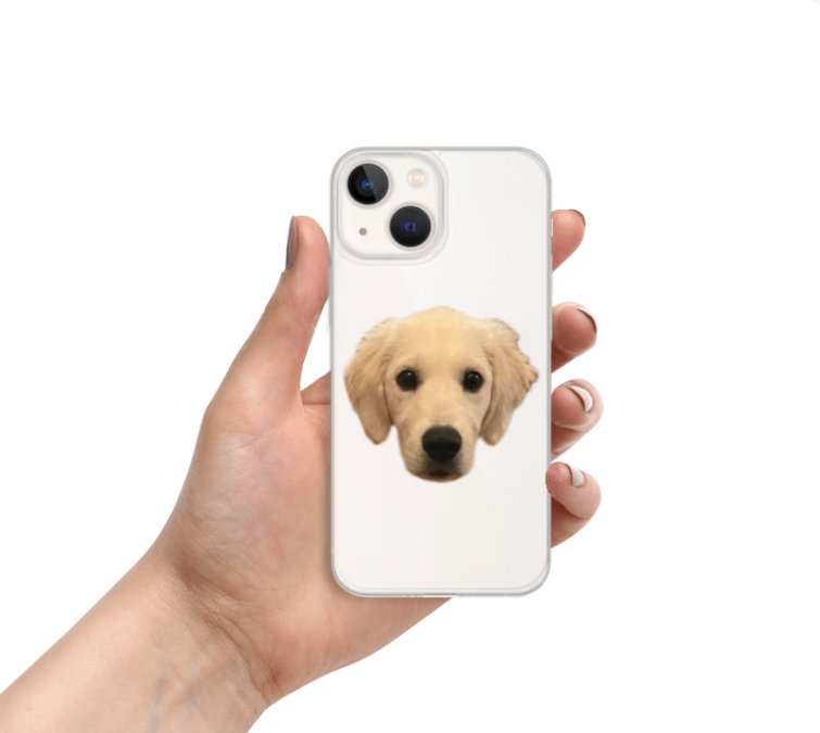 Étui de téléphone | Personnalisé avec le portrait de votre chien