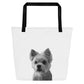 Premium Tote Bag | Personalized Pet Portrait