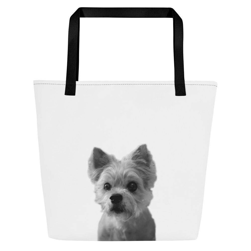 Premium Tote Bag | Personalized Pet Portrait