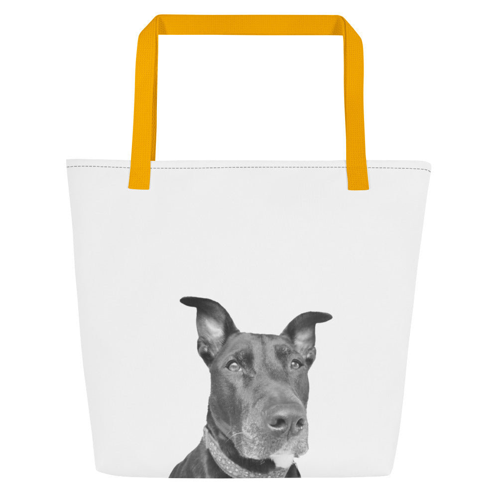 Premium Tote Bag | Personalized Pet Portrait