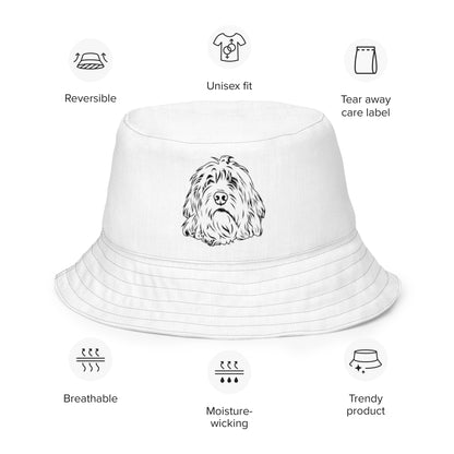 Bucket Hat | Personalized Dog Art