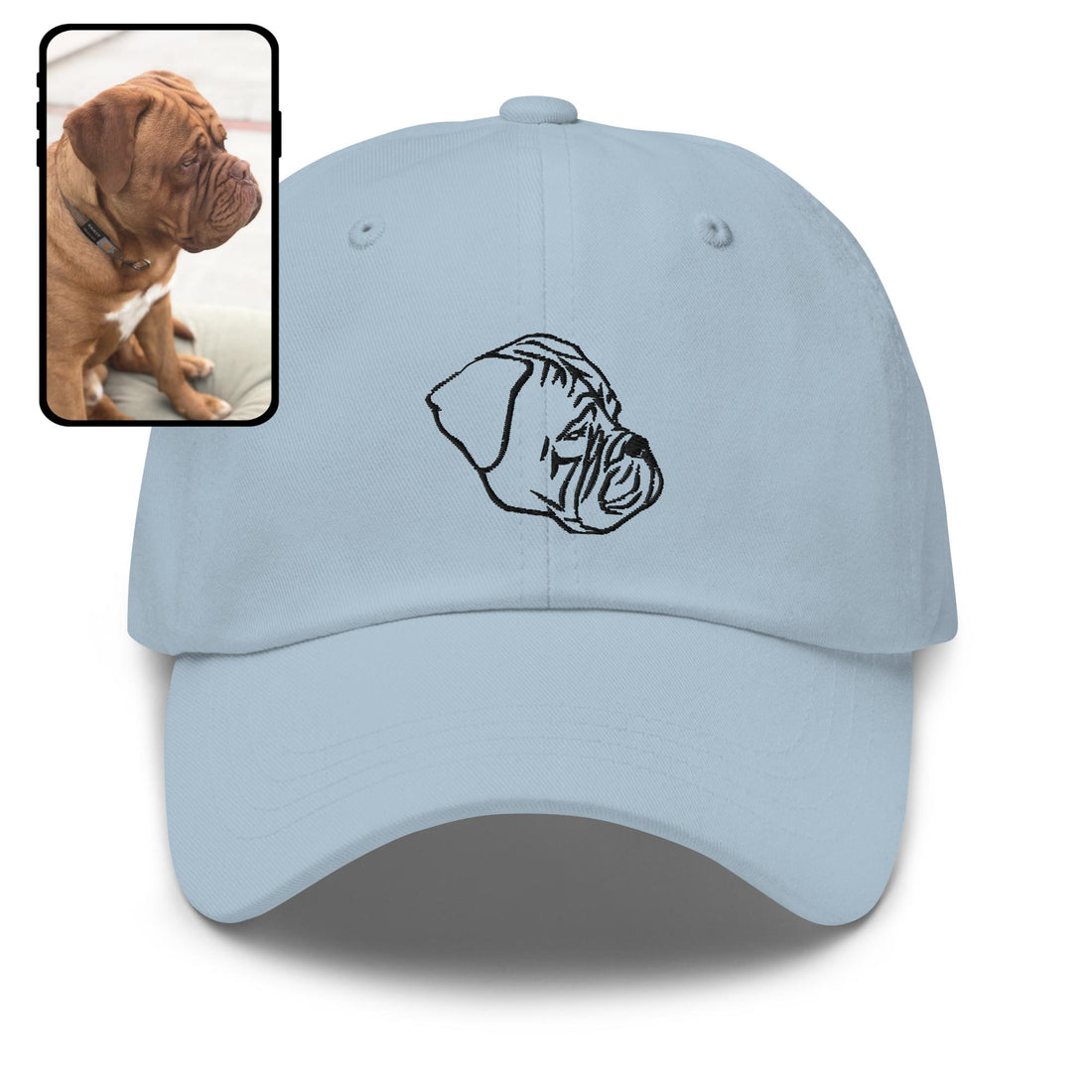 Chapeau de papa brodé | Personnalisé pour les amoureux des animaux
