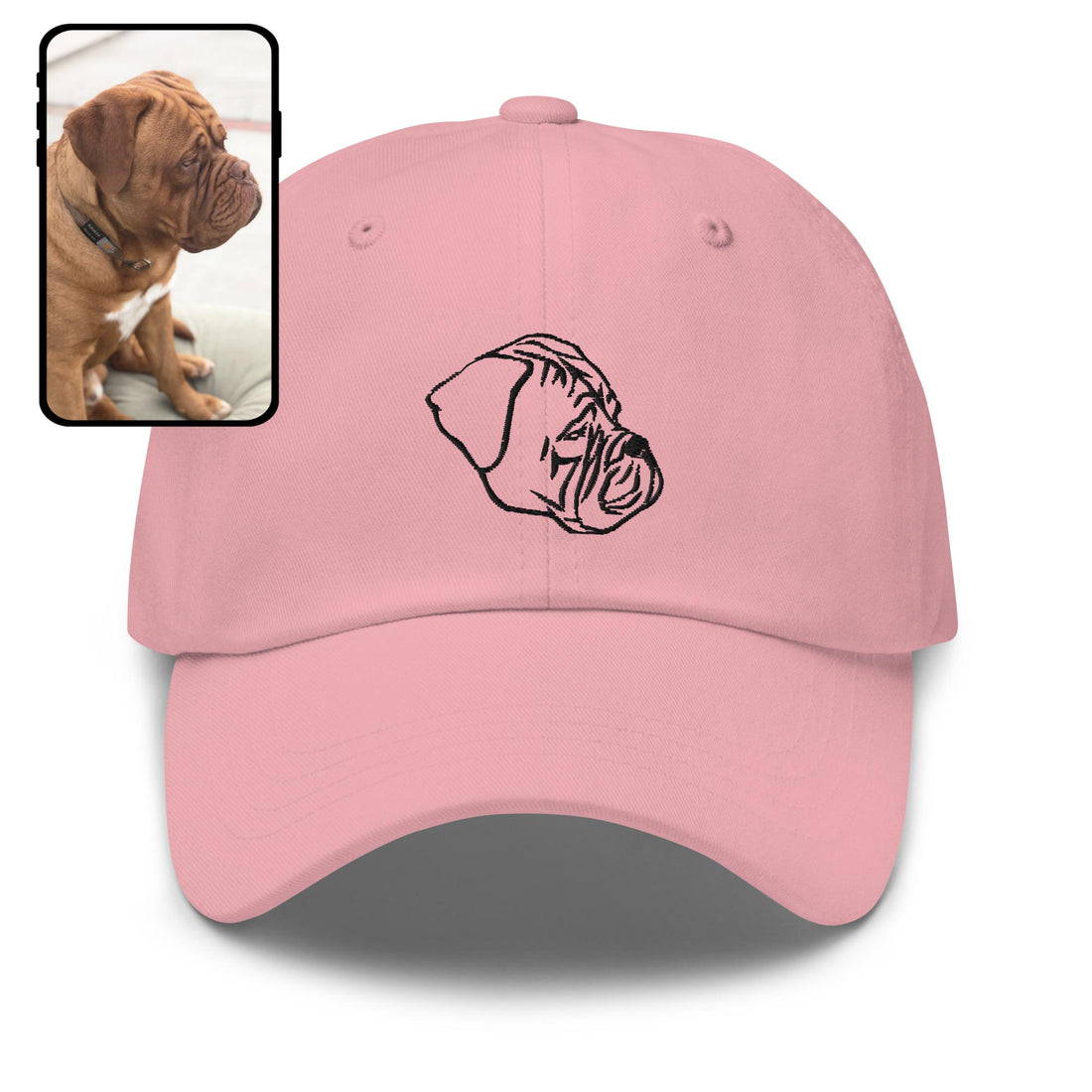 Chapeau de papa brodé | Personnalisé pour les amoureux des animaux