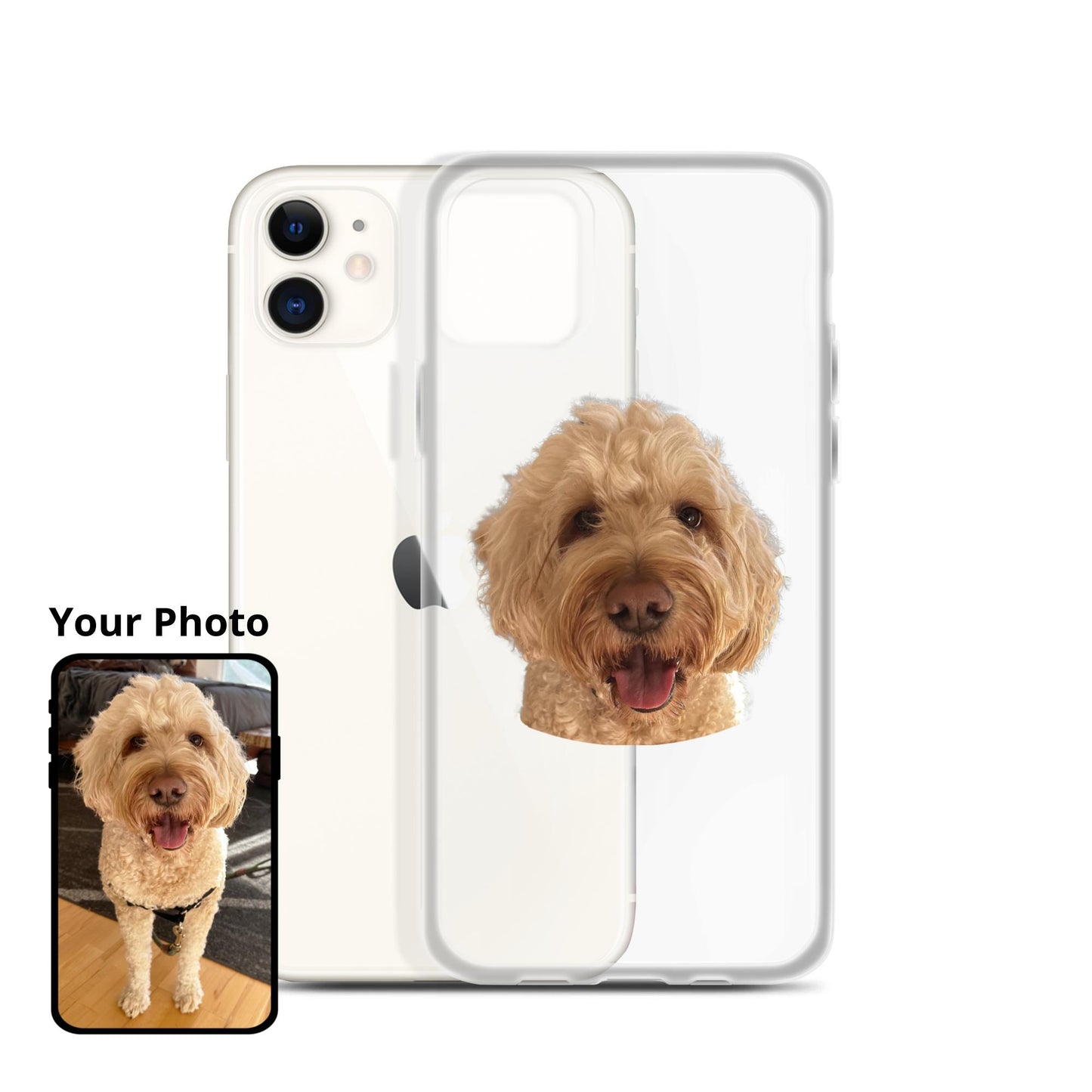 Étui de téléphone | Personnalisé avec le portrait de votre chien