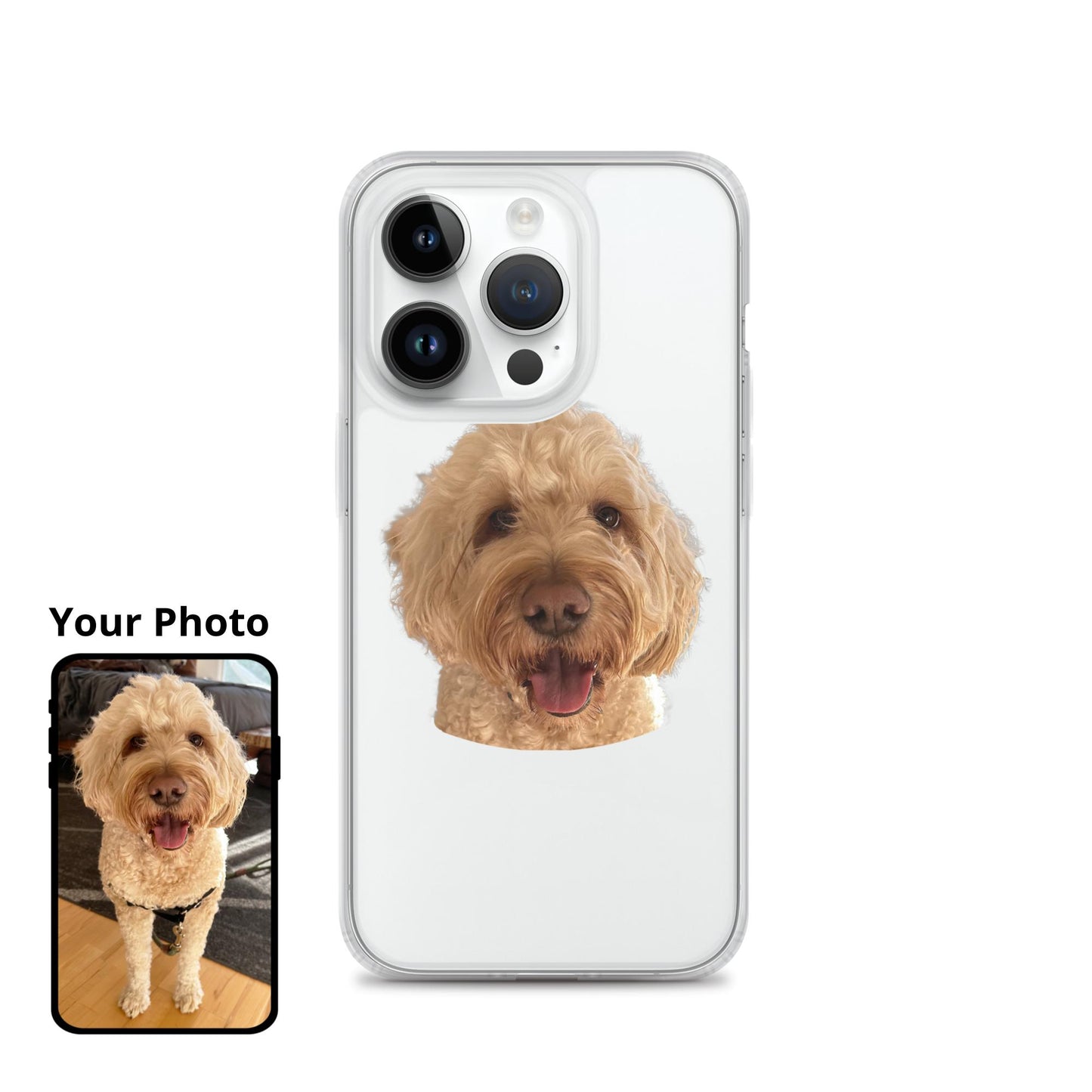 Étui de téléphone | Personnalisé avec le portrait de votre chien