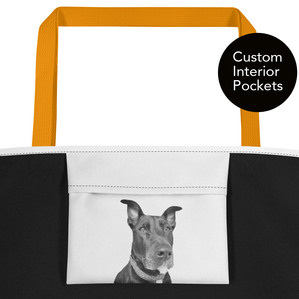 Premium Tote Bag | Personalized Pet Portrait