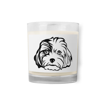 Custom Candle with Your Dog's Face