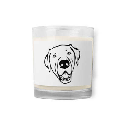 Custom Candle with Your Dog's Face