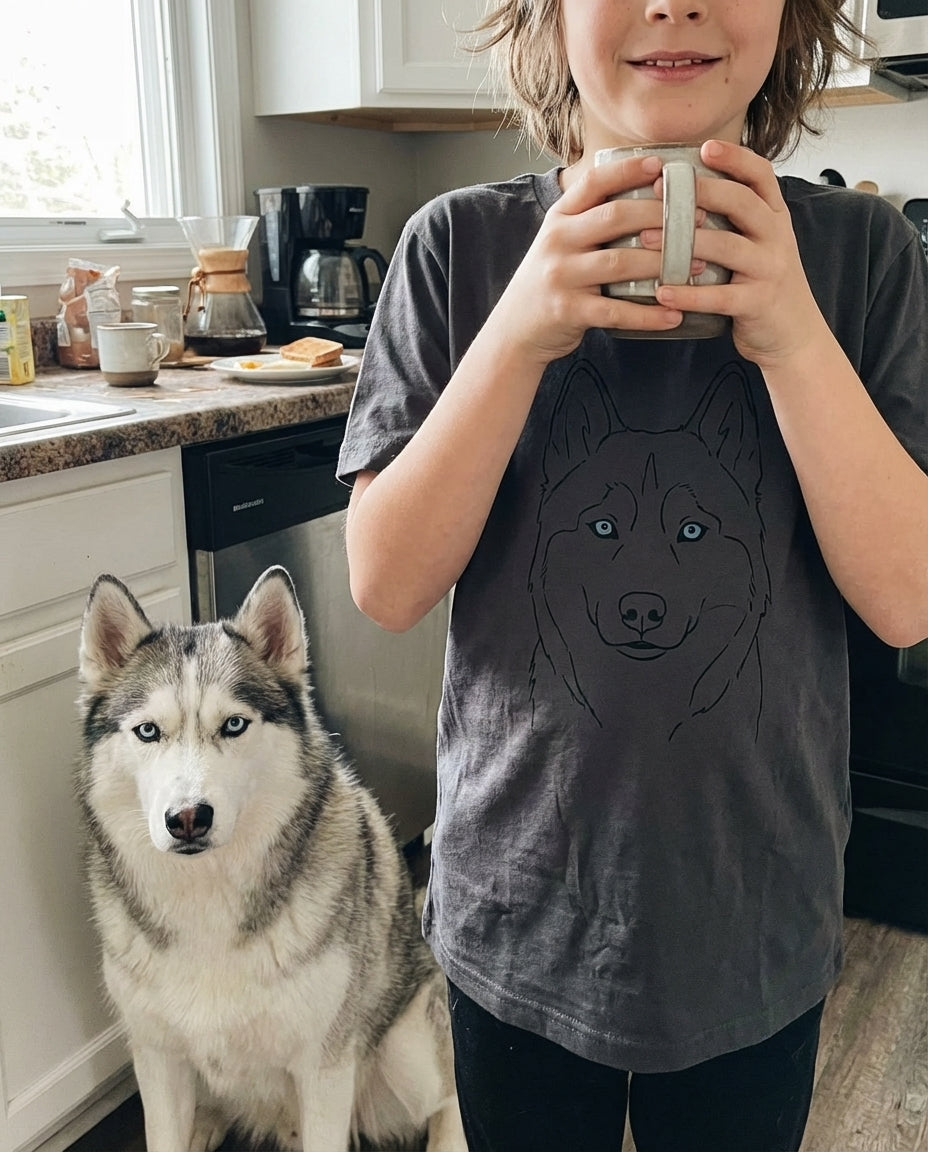 UGC_RUN:kids-splash-tee-custom-dog-face-line-art|FILE:kids-splash-tee-custom-dog-face-line-art_02_center_large.png