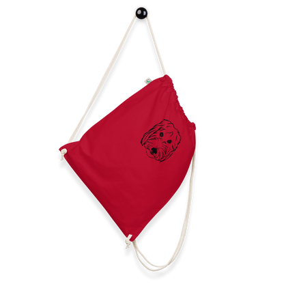 Drawstring Track Bag | Drawn from Your Pet's Face