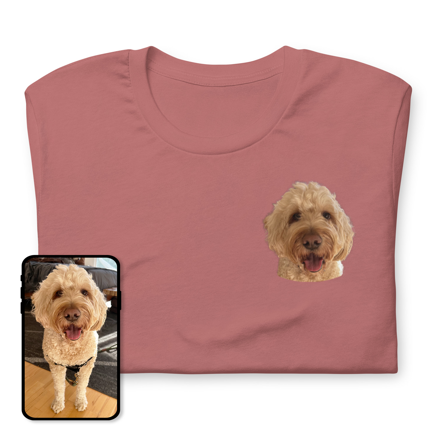 Tee Shirt | Unisex Colorful Pet Portrait Top