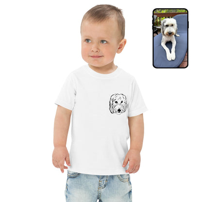 Toddler's T-Shirt | 100% Cotton Personalized Dog Shirt