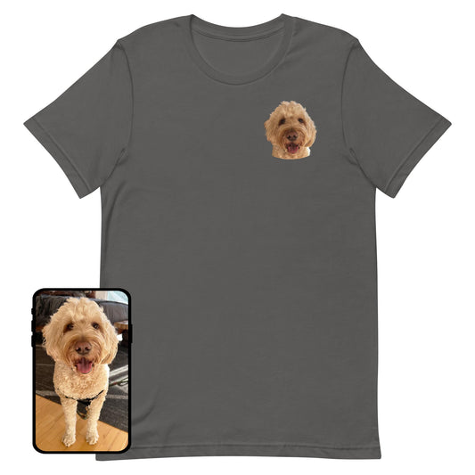 Tee Shirt | Unisex Colorful Pet Portrait Top