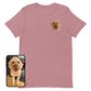 Tee Shirt | Unisex Colorful Pet Portrait Top