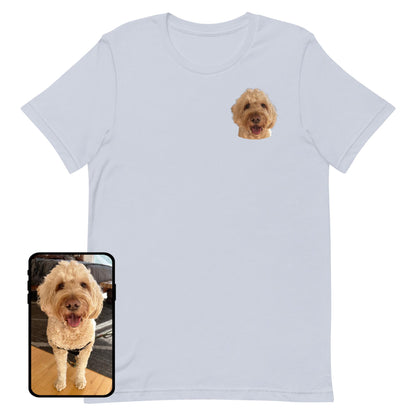 Tee Shirt | Unisex Colorful Pet Portrait Top