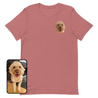 Tee Shirt | Unisex Colorful Pet Portrait Top