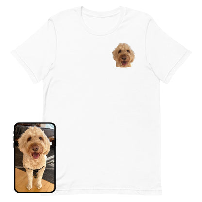 Tee Shirt | Unisex Colorful Pet Portrait Top