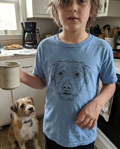 UGC_RUN:youth-t-shirt-custom-pet-face-line-art|FILE:youth-t-shirt-custom-pet-face-line-art_02_center_large.png