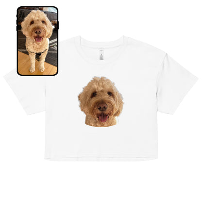 Crop Top | Colorful Pet Portrait Top